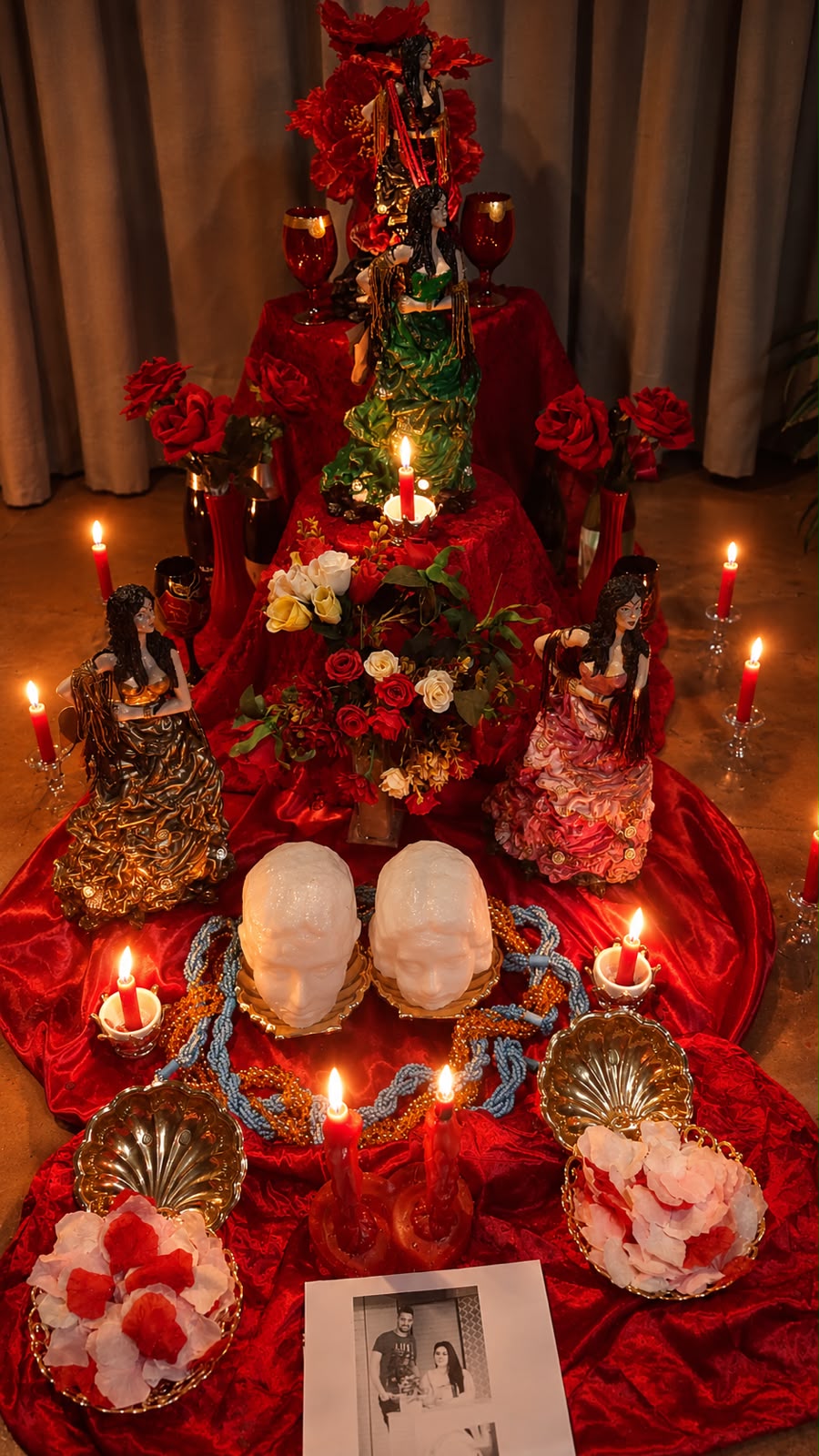 Ritual e atendimento da Yas Cigana